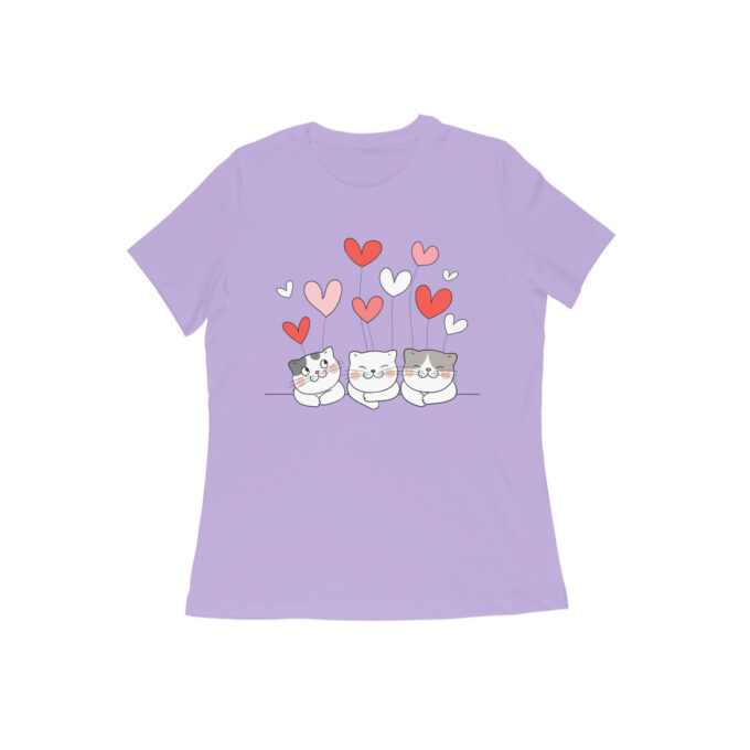 Cats Love Womens Tshirt - Image 5