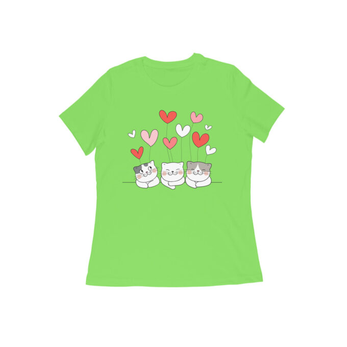 Cats Love Womens Tshirt - Image 7