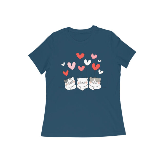 Cats Love Womens Tshirt - Image 10