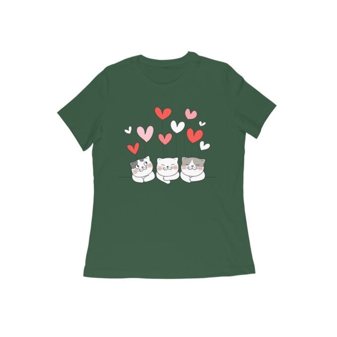 Cats Love Womens Tshirt - Image 11