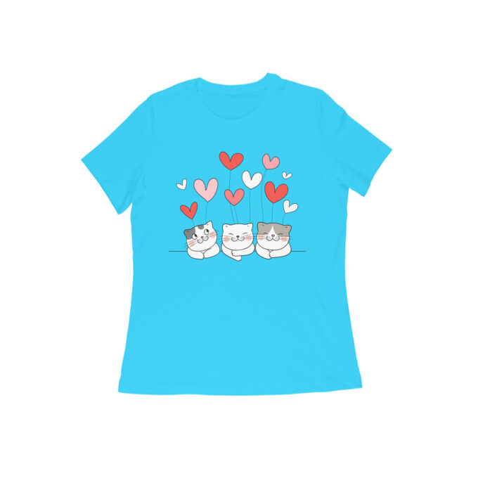 Cats Love Womens Tshirt - Image 13