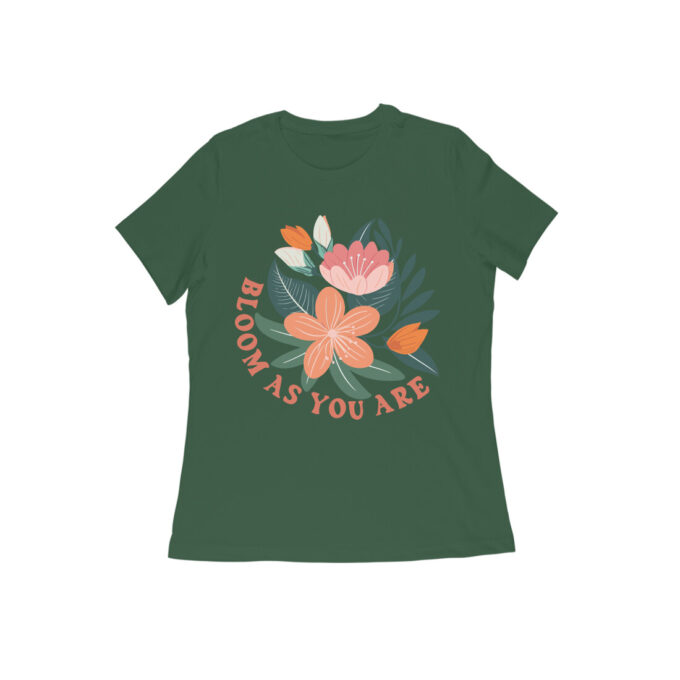 Bloom As You Are Boho Flower Graphic Tee 5 - Image 11