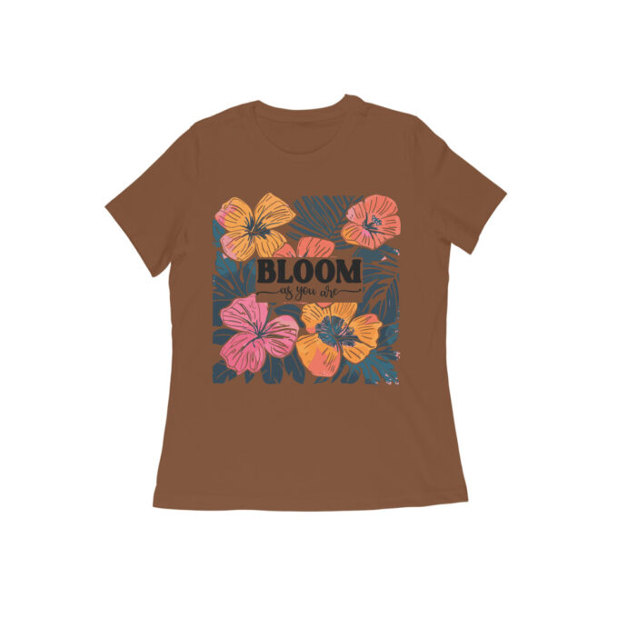 Bloom As You Are Boho Flower Graphic Tee 3 - Image 4