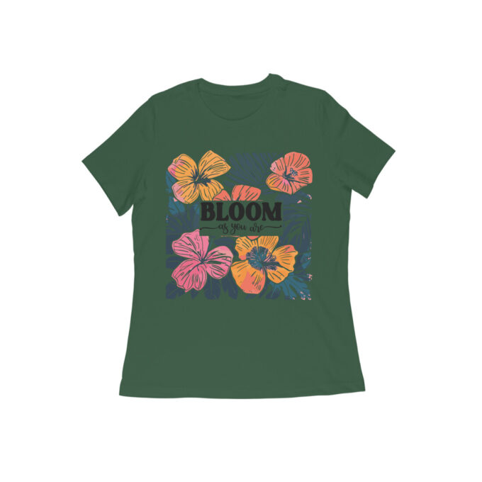 Bloom As You Are Boho Flower Graphic Tee 3 - Image 10