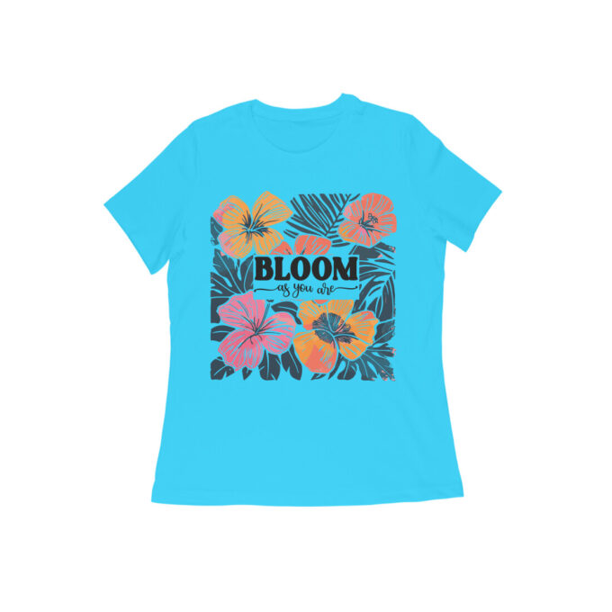 Bloom As You Are Boho Flower Graphic Tee 3 - Image 14