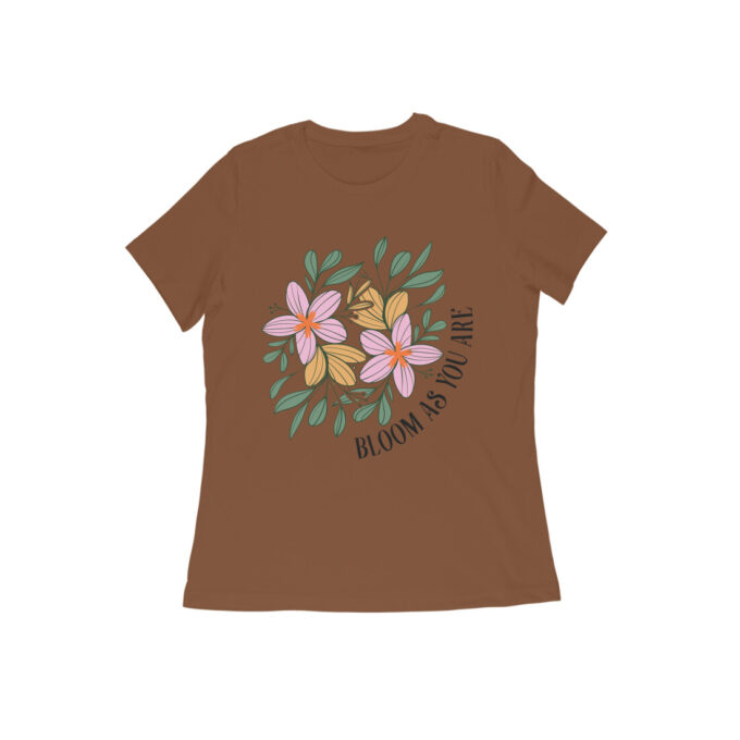 Bloom As You Are Boho Flower Graphic Tee 1 - Image 6