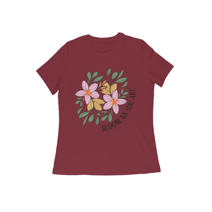 Bloom As You Are Boho Flower Graphic Tee 1 - Image 7