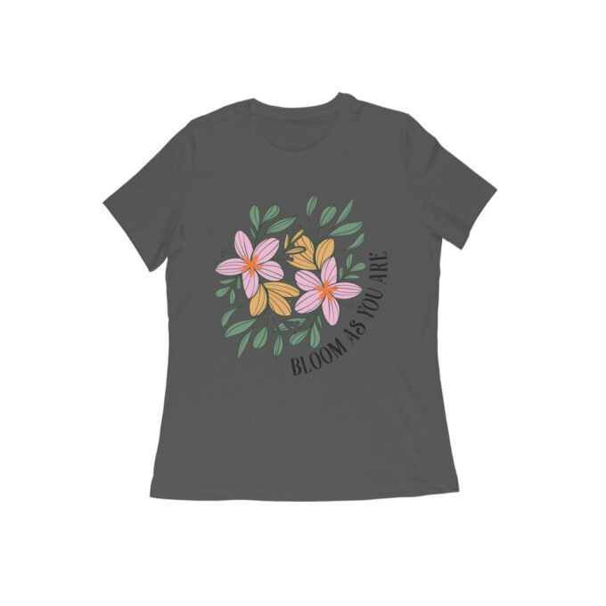 Bloom As You Are Boho Flower Graphic Tee 1 - Image 9