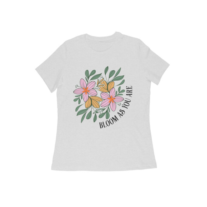 Bloom As You Are Boho Flower Graphic Tee 1 - Image 5