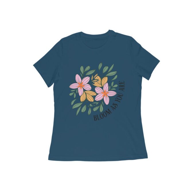 Bloom As You Are Boho Flower Graphic Tee 1 - Image 10