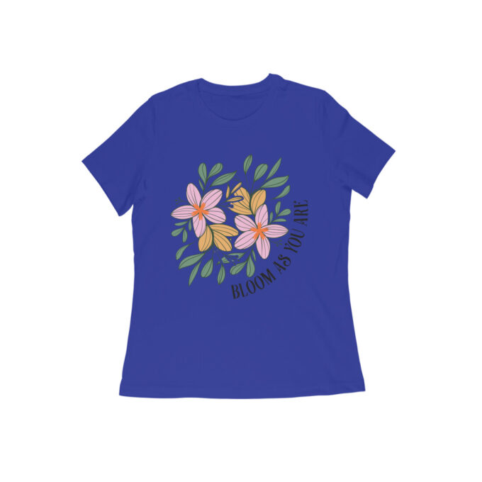 Bloom As You Are Boho Flower Graphic Tee 1 - Image 13