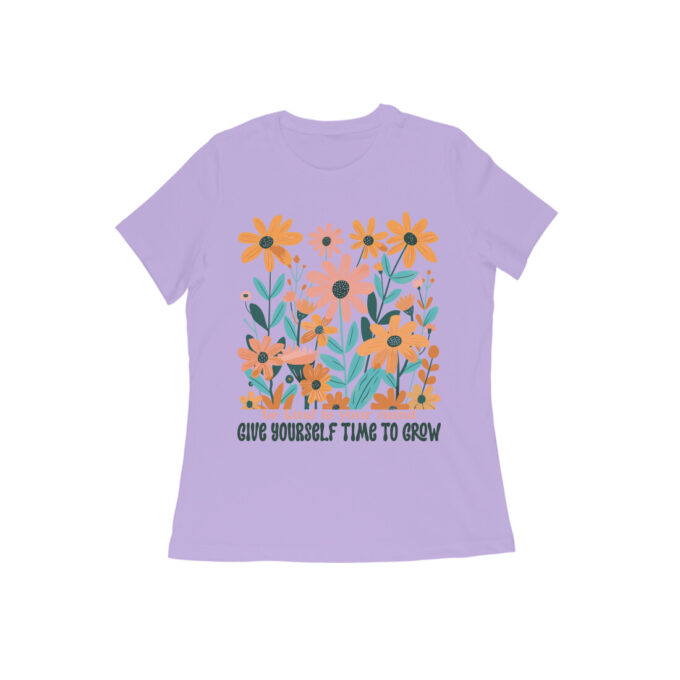 Be Kind to Your Mind Boho Flower Graphic Tee - Image 4