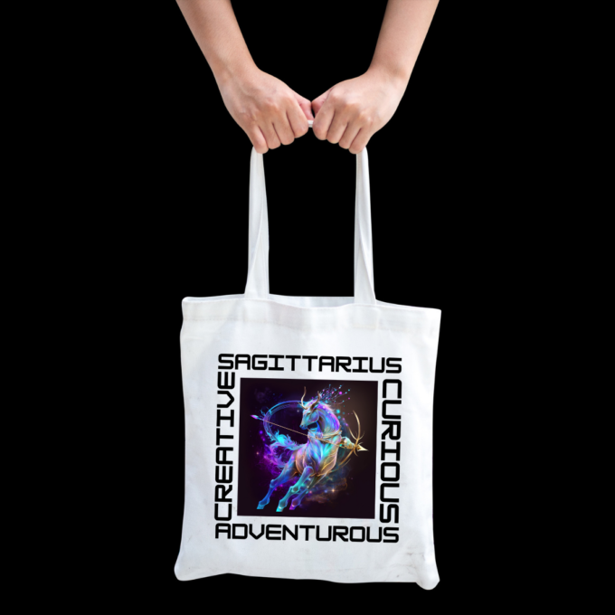 Sagittarius Traits Tote Bag - Image 6