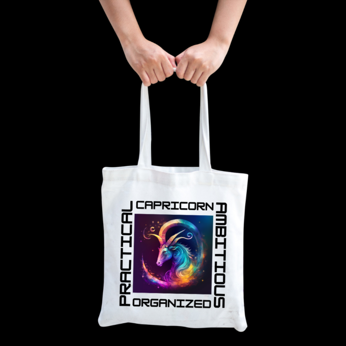 Capricorn Traits Tote Bag - Image 6