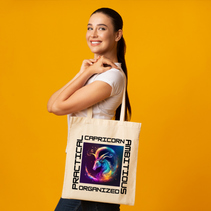 Capricorn Traits Tote Bag - Image 3