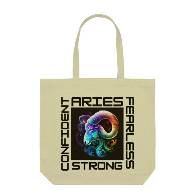 Aries Traits Tote Bag - Image 2