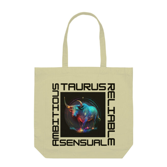 Taurus Traits Tote Bag - Image 2