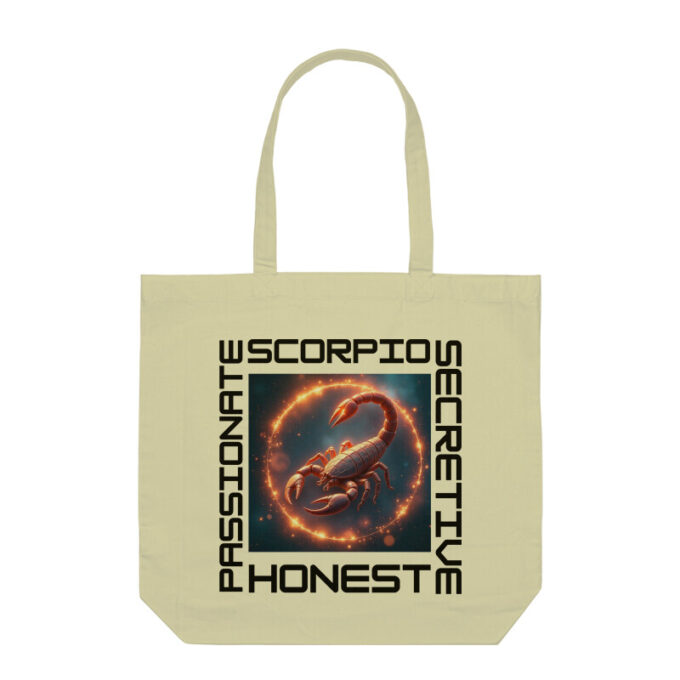 Scorpio Traits Tote Bag - Image 2