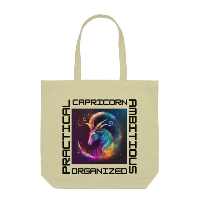 Capricorn Traits Tote Bag - Image 2