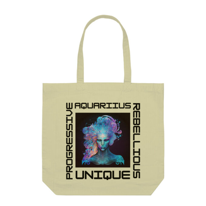 Aquarius Traits Tote Bag - Image 2