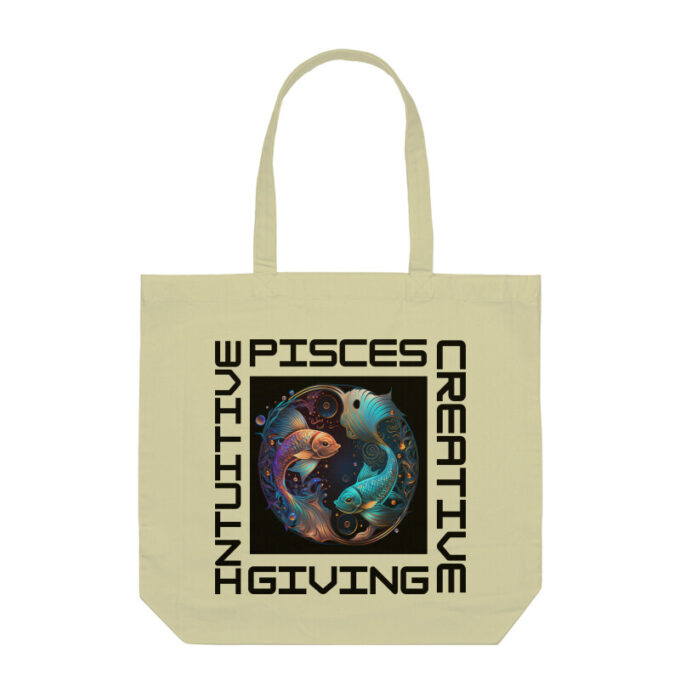 Pisces Traits Tote Bag - Image 2