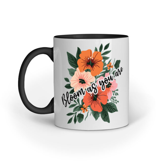 Bloom As You Are Flower Mug Style D - Image 8