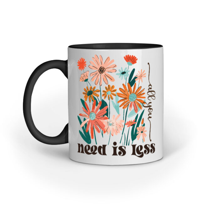 All you Need Flower Mug - Image 7