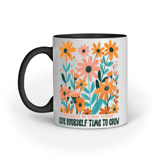 Time To Grow Flower Mug - Image 7