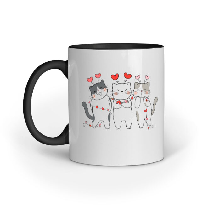 Three Cats Love Mug - Image 7