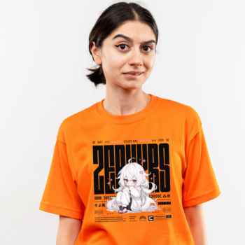 Chibi Zephyr oversized unisex t-shirt with dreamy anime character