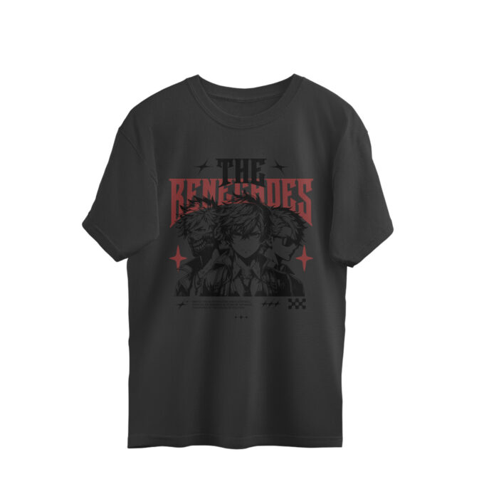 RENEGADES – Gothic Rebel Oversized Unisex T-Shirt - Image 7