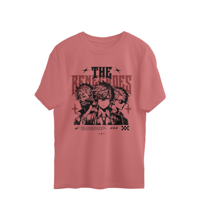 RENEGADES – Gothic Rebel Oversized Unisex T-Shirt - Image 6