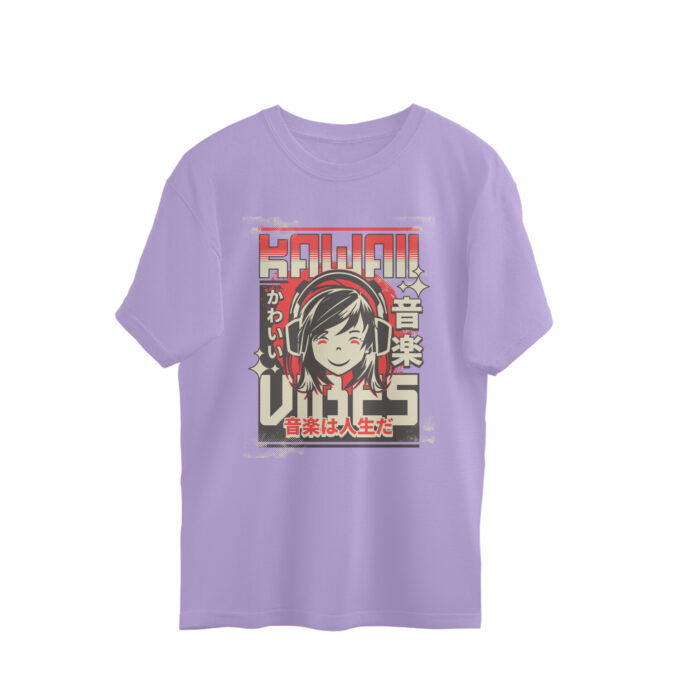 Kawaii Vibes Oversized Unisex T-Shirt - Image 5