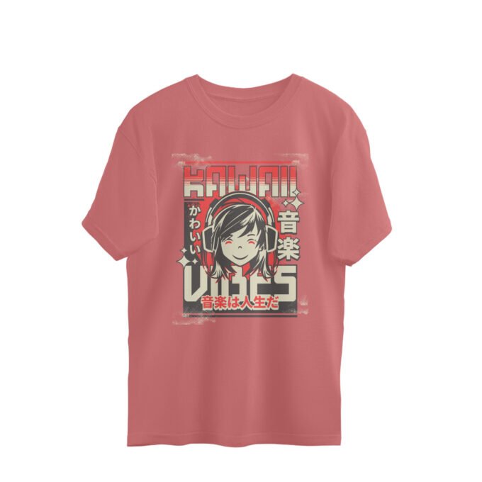 Kawaii Vibes Oversized Unisex T-Shirt - Image 6