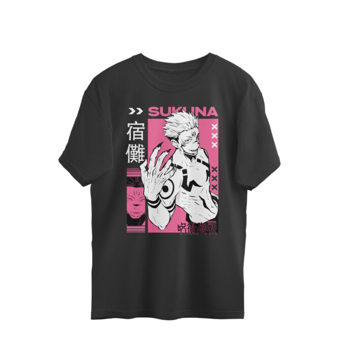 Sukuna Curse King Oversized Unisex T-Shirt - Image 10