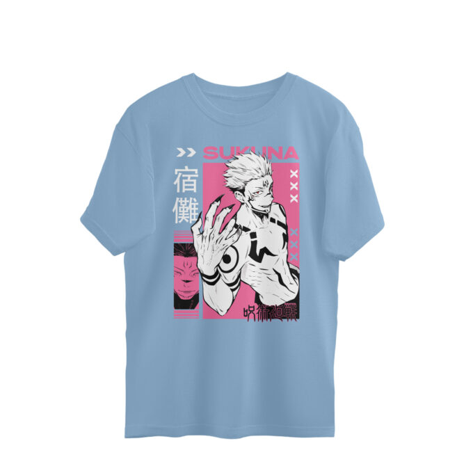 Sukuna Curse King Oversized Unisex T-Shirt - Image 8