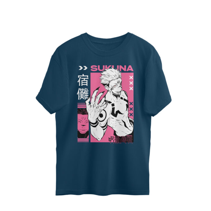 Sukuna Curse King Oversized Unisex T-Shirt - Image 6