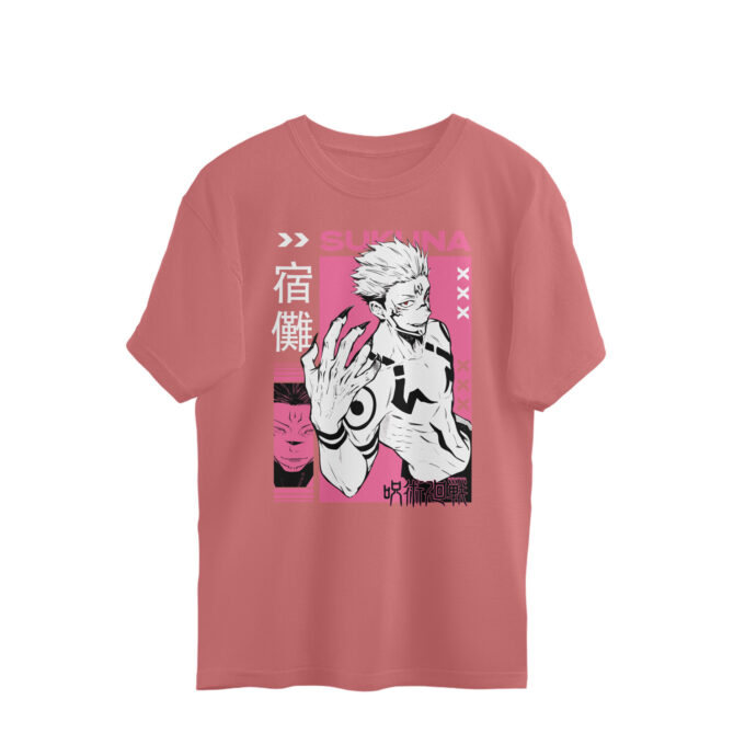 Sukuna Curse King Oversized Unisex T-Shirt - Image 7