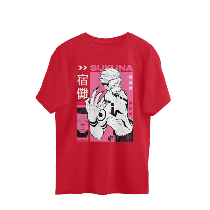 Sukuna Curse King Oversized Unisex T-Shirt - Image 5