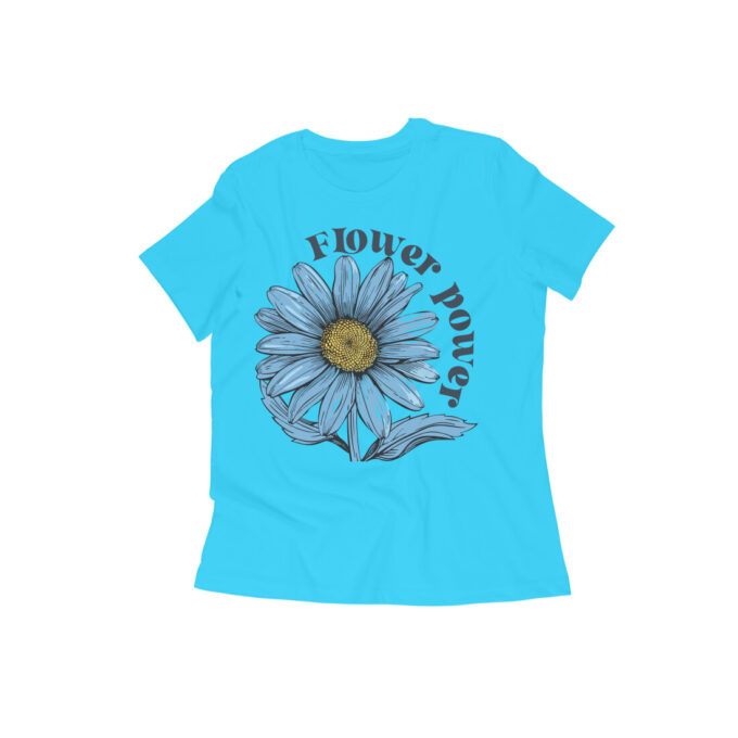 Flower Power Womens Tshirt - Image 6