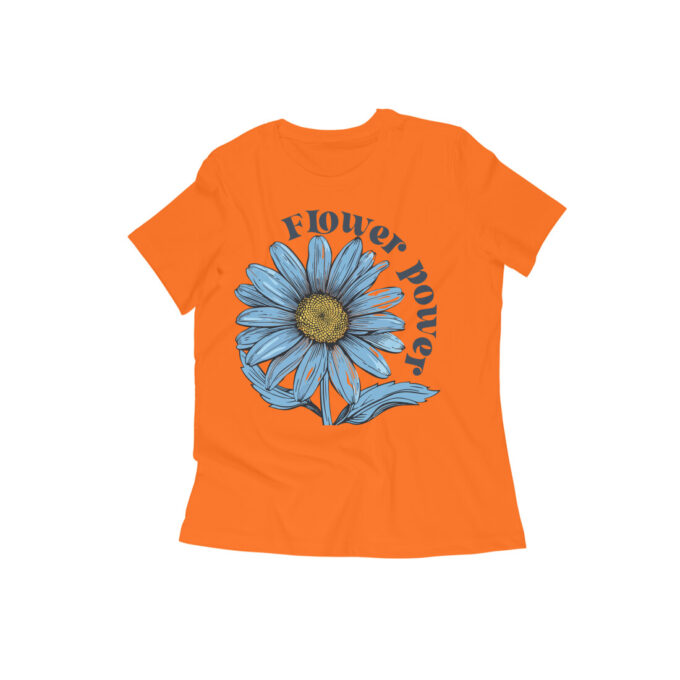 Flower Power Womens Tshirt - Image 7